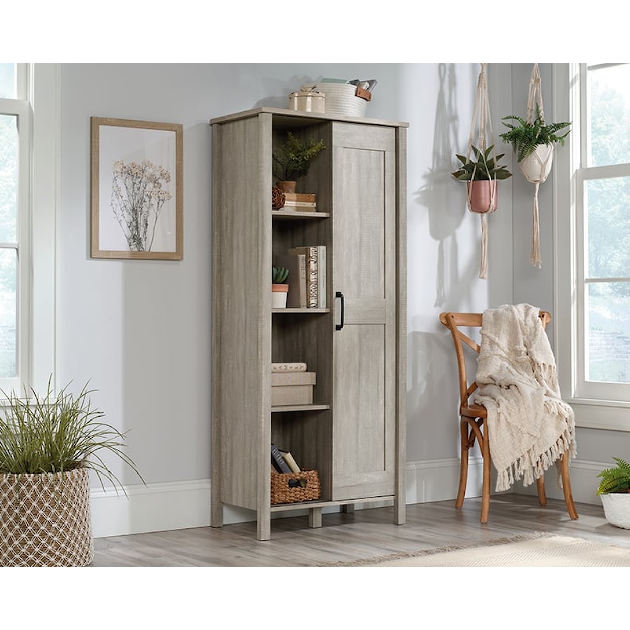 Sauder Miscellaneous Storage Sliding Door Cabinet