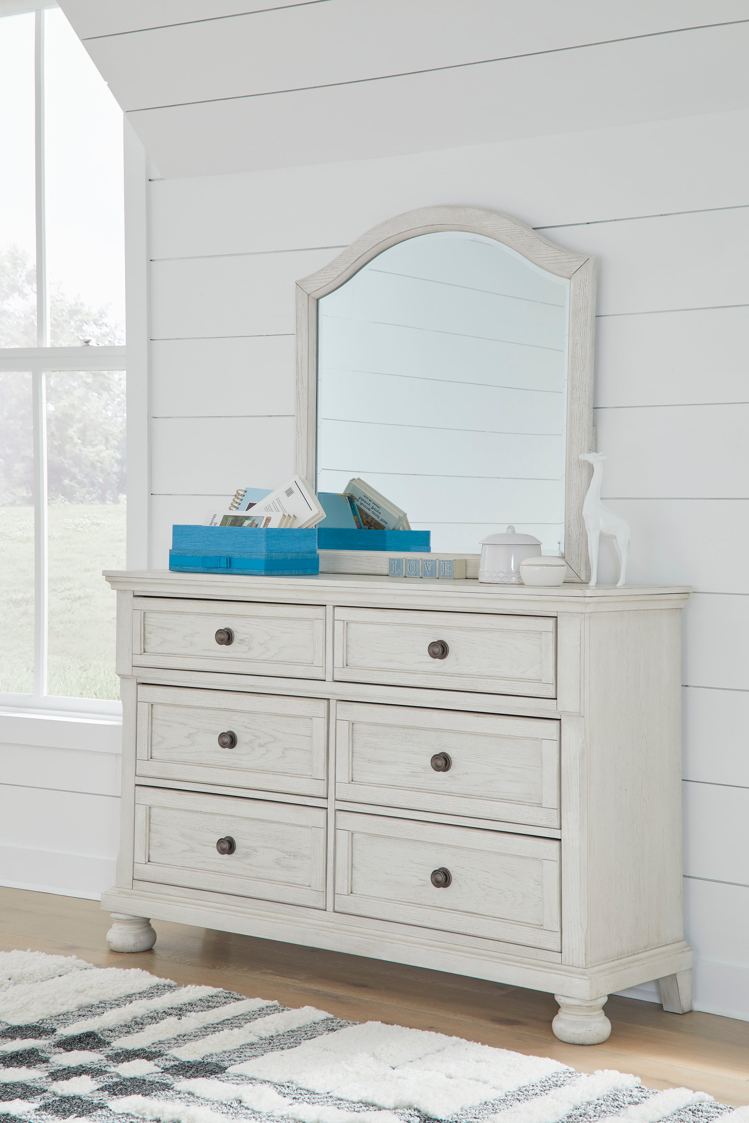 Dresser And Mirror