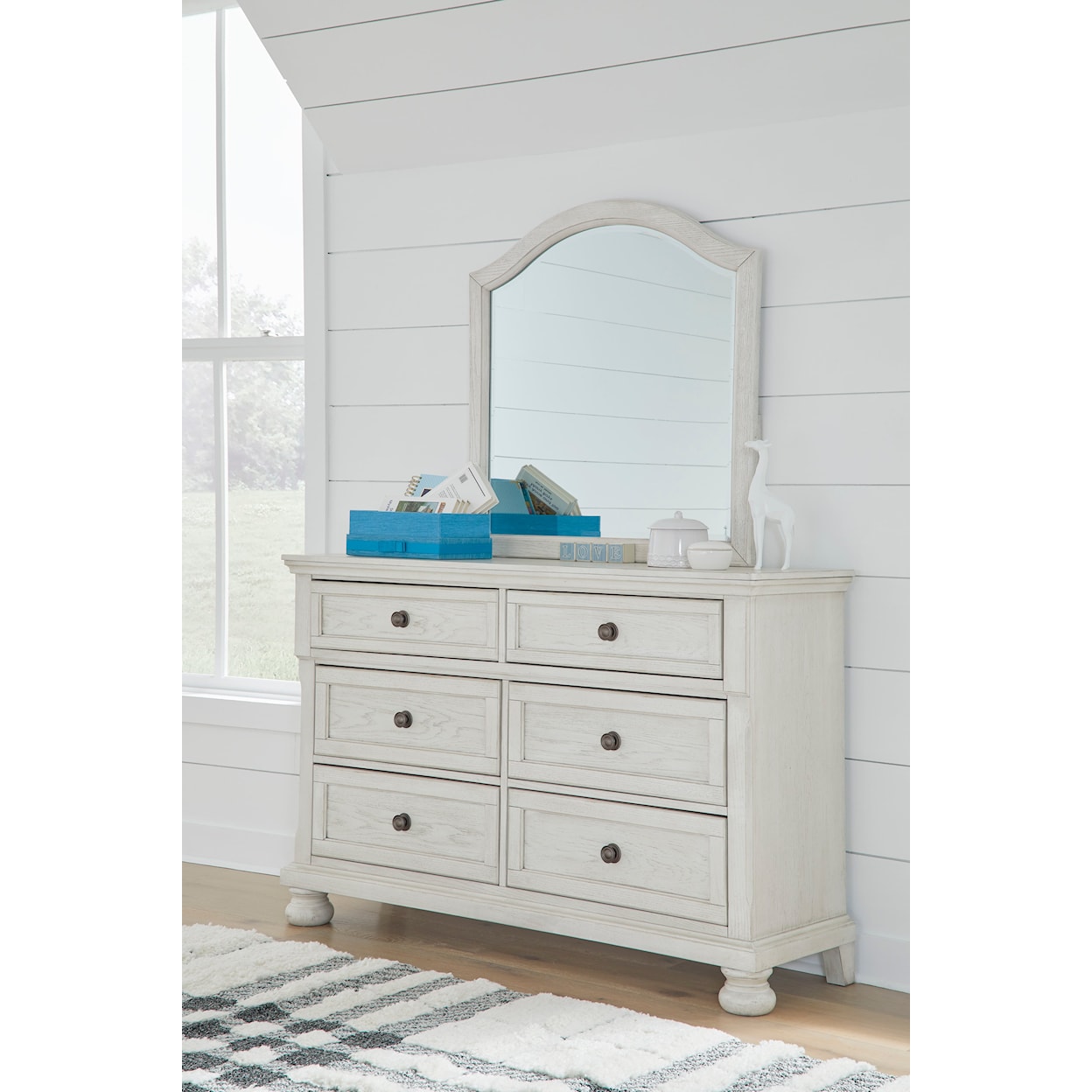 Michael Alan Select Robbinsdale Dresser and Mirror