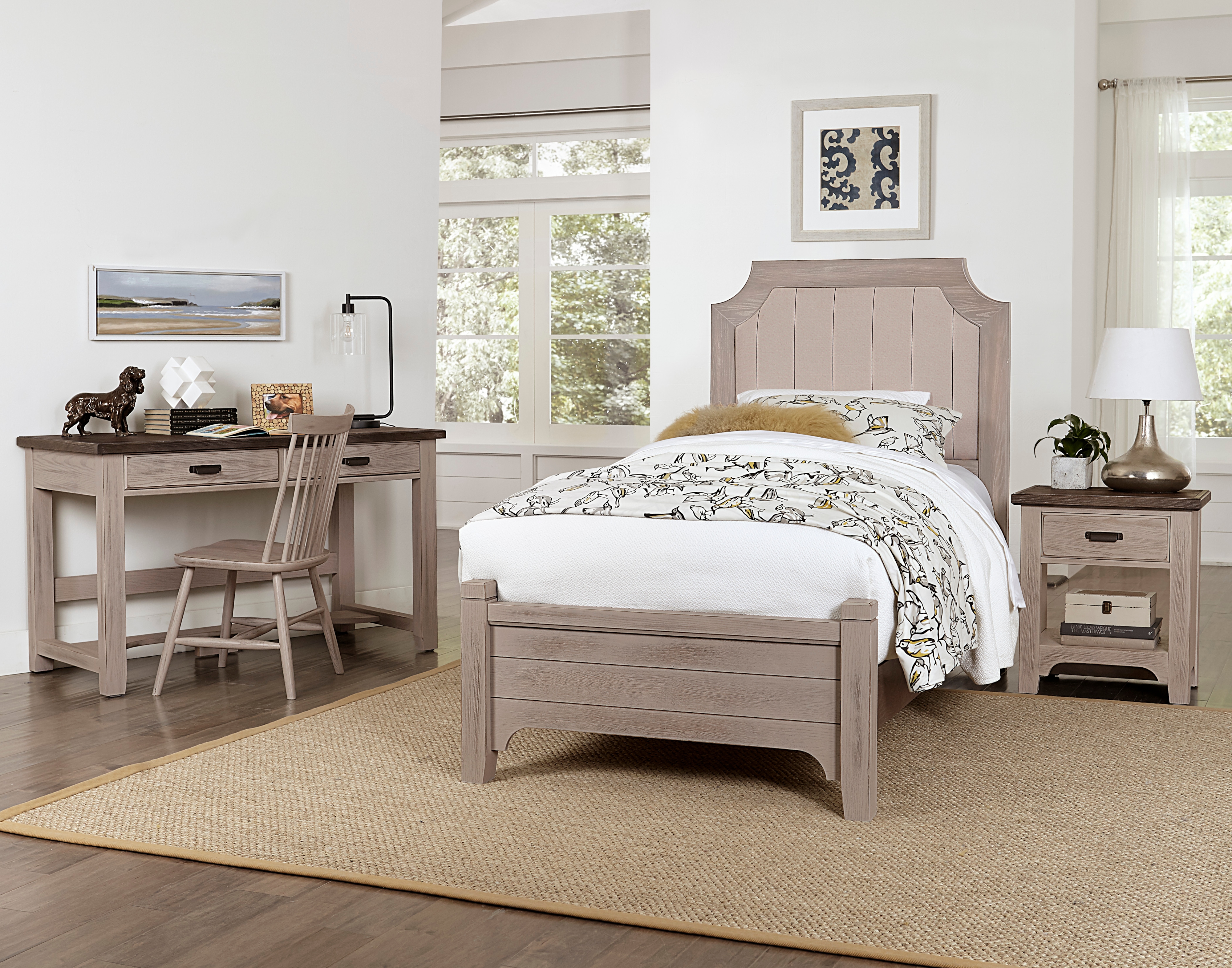 2-Drawer Laptop Desk