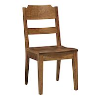 Transitional Ladderback Side Chair