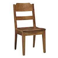 Rustic Ladderback Side Chair