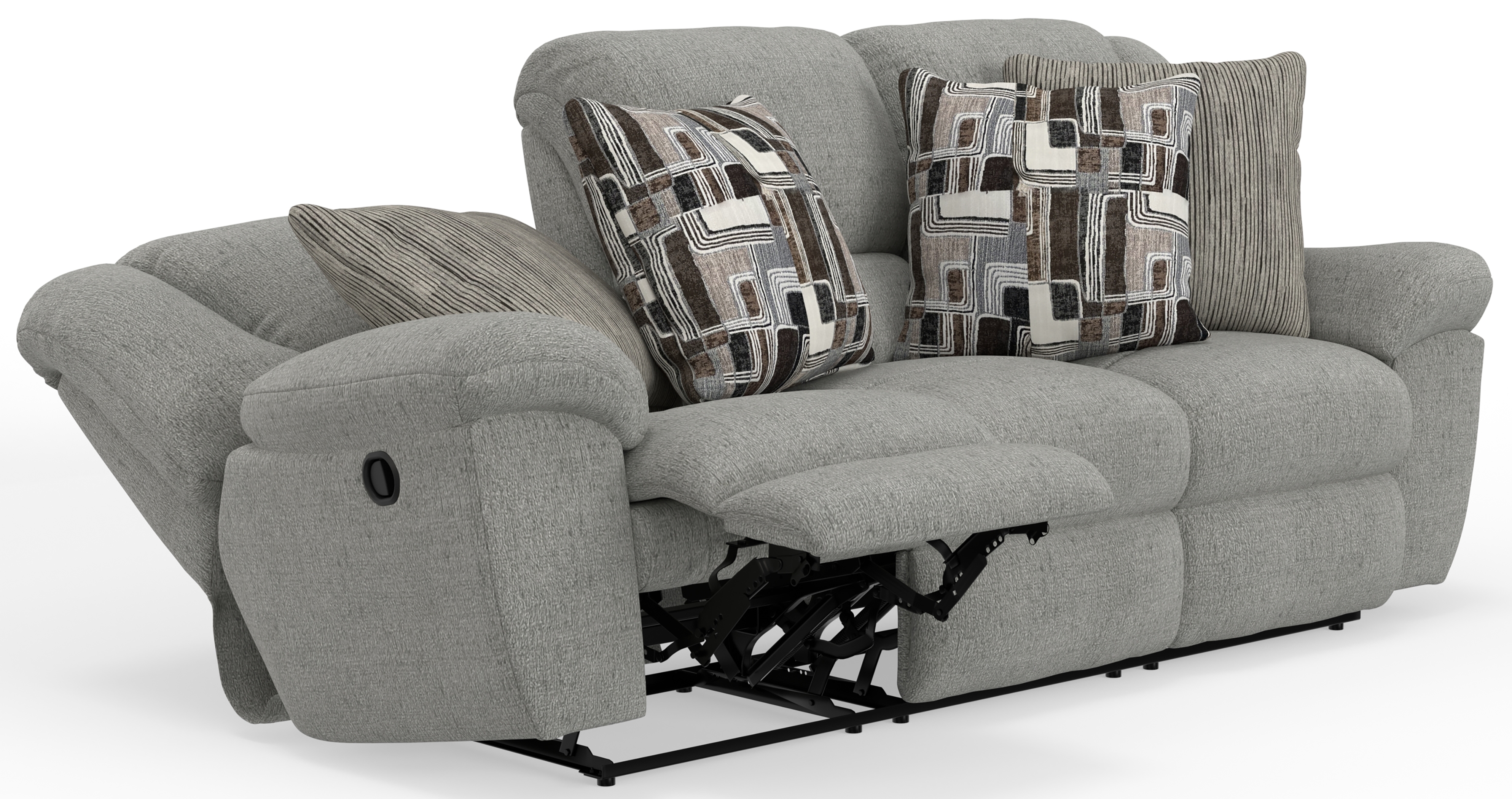 Manual Triple Reclining Sofa