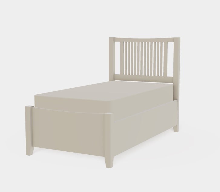 Atwood Twin XL Left Drawerside Spindle Bed