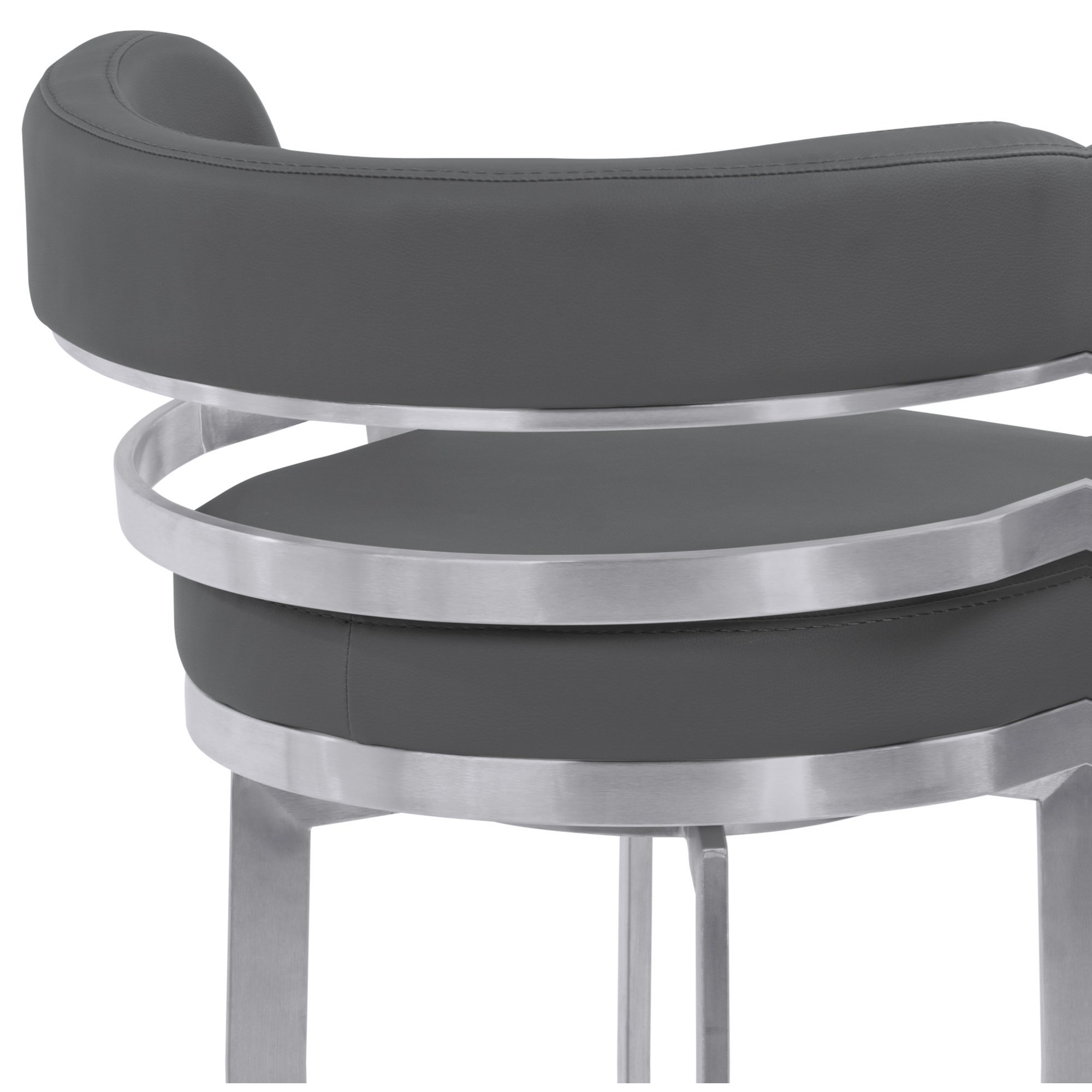 26" Counter Height Metal Barstool