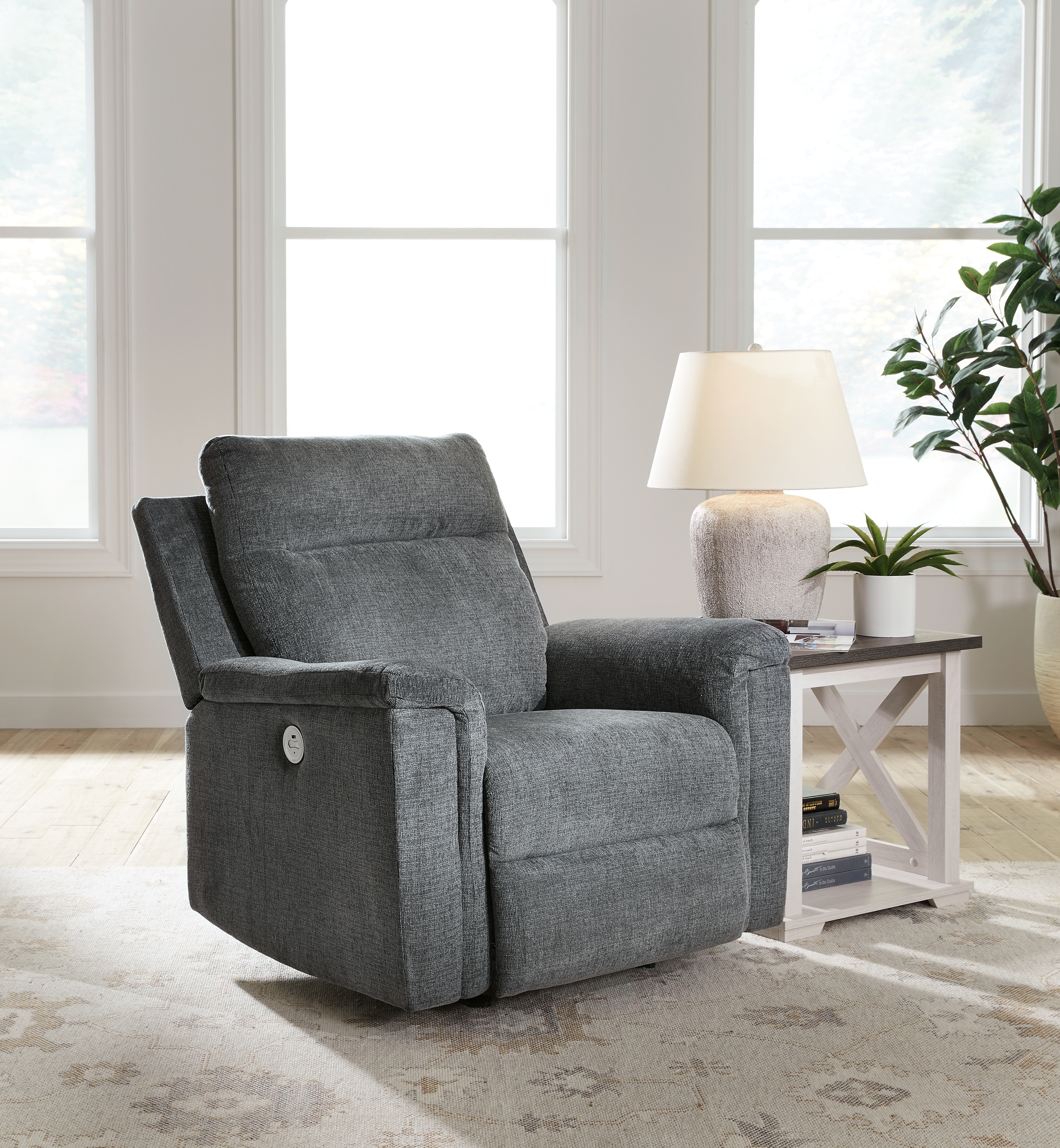 Signature Design by Ashley Barnsana Power Rocker Recliner