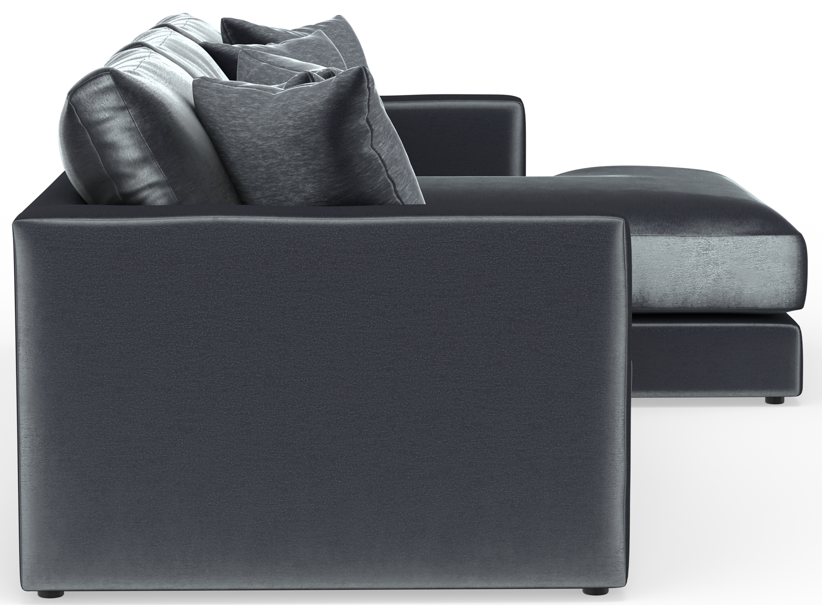 3-Piece Sectional Sofa with Chaise