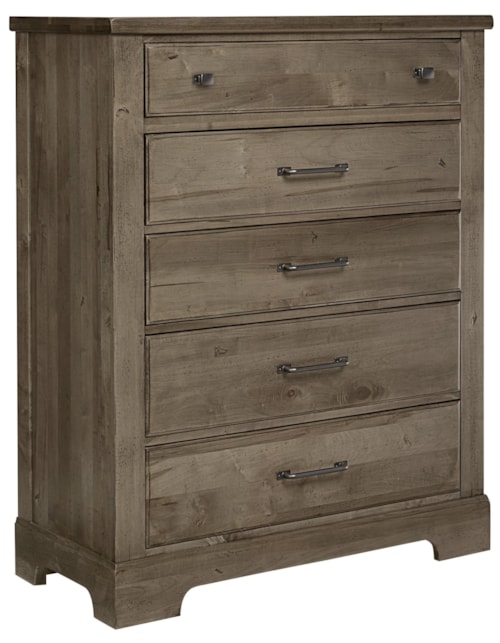 Rustic 5-Drawer Chest with English Dovetail Construction
