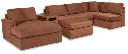 6-Piece Sectional With Chaise And Ottoman