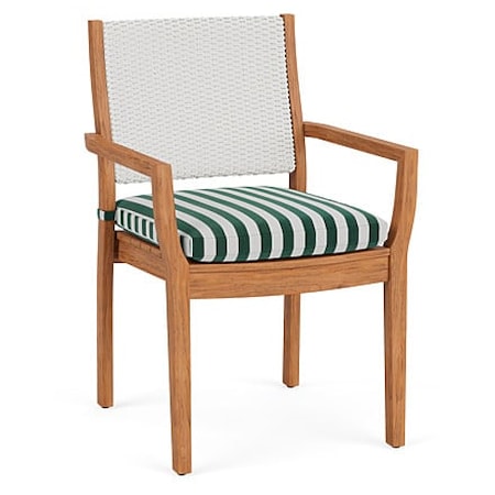 Loom-Back Dining Armchair