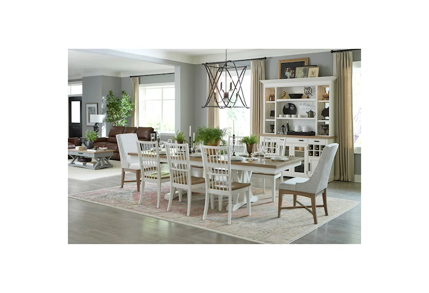 Americana Modern Formal Dining Room Group by Parker House at Westrich Furniture & Appliances