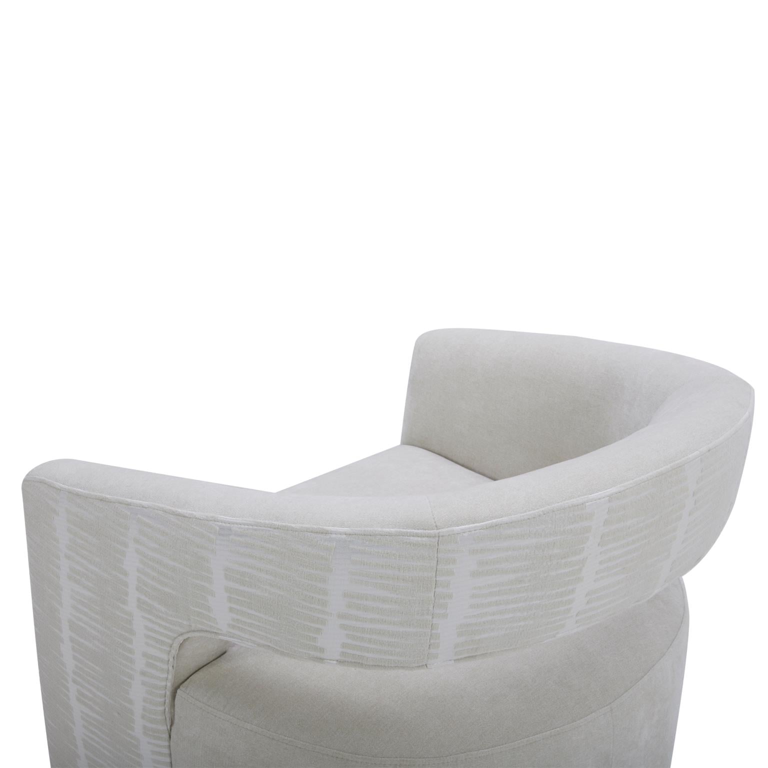 Parker Living Orbit - Elise Natural Open Back Accent Chair