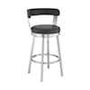 Armen Living Bryant Swivel Barstool