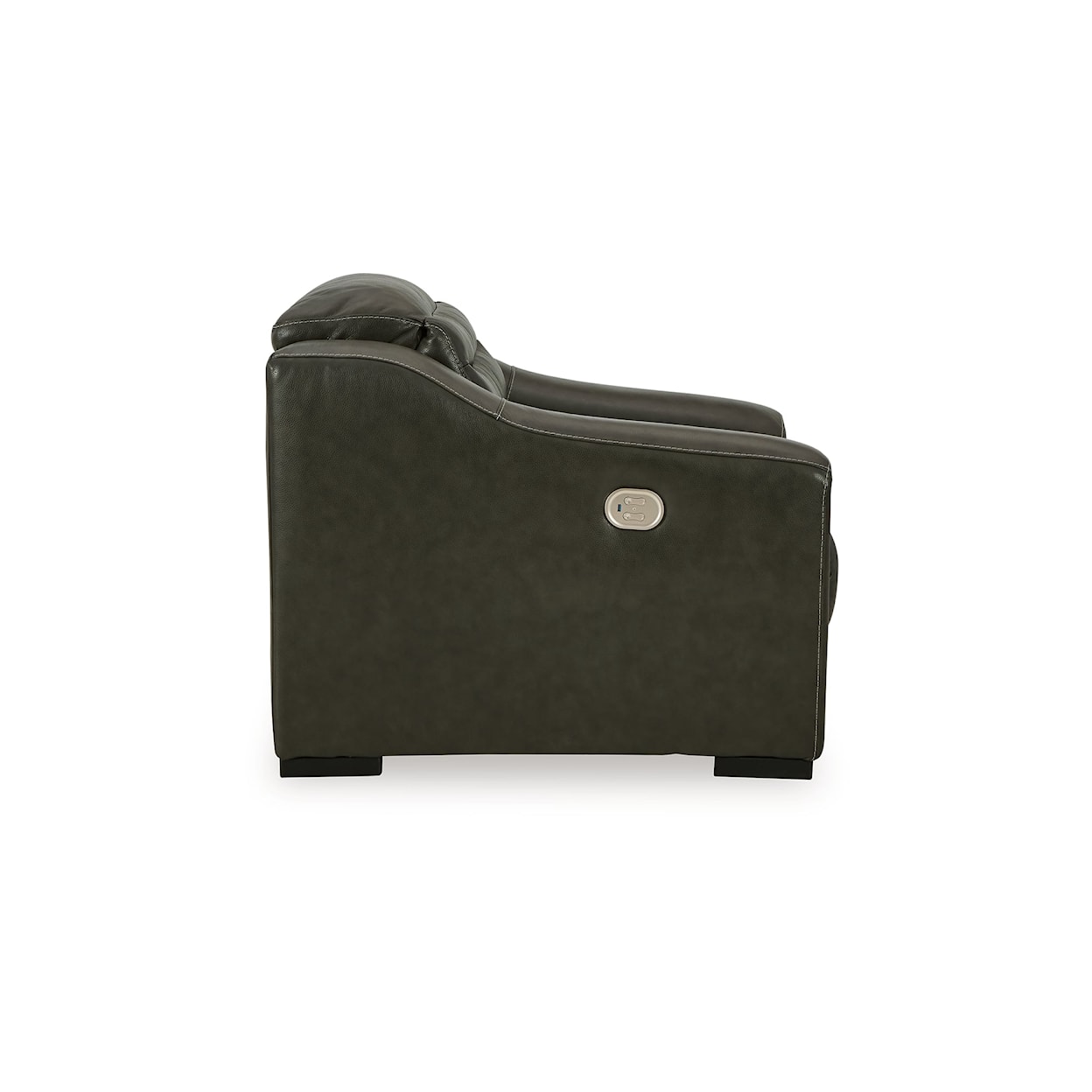 Signature Design by Ashley Center Line PWR Recliner/ADJ Headrest