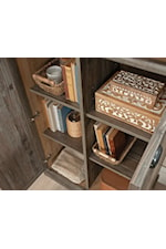 Sauder Sonnet Springs Rustic 2-Door Storage Cabinet