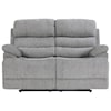 Homelegance Furniture Sherbrook Dual Power Reclining Loveseat