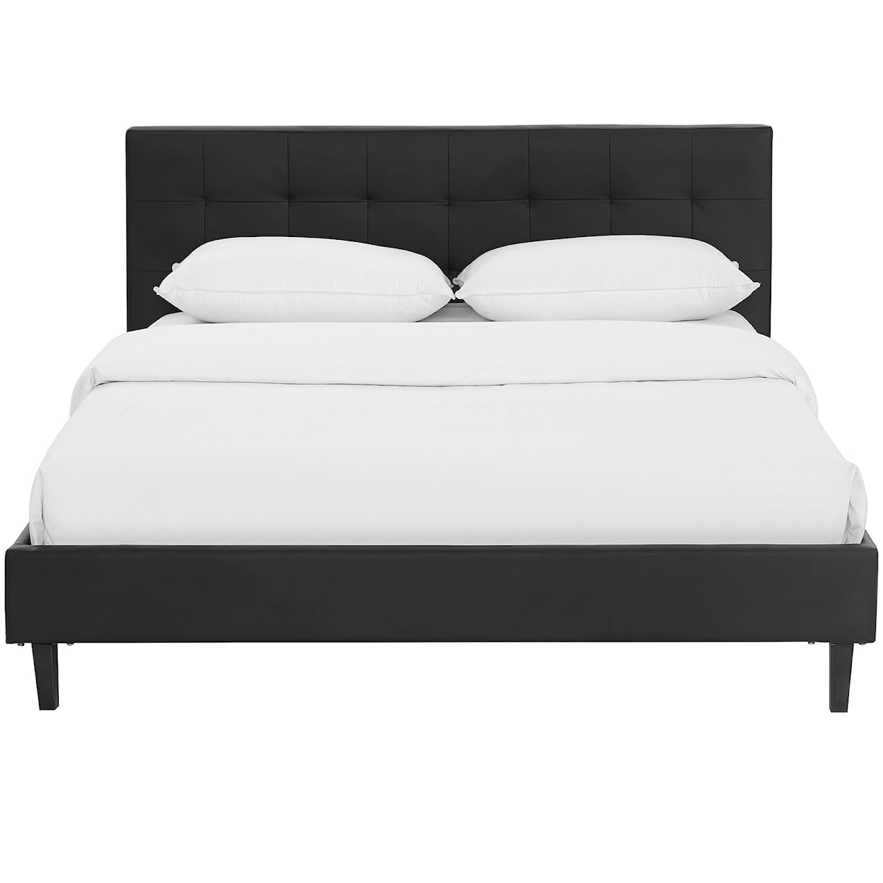 Modway Linnea Queen Faux Leather Bed