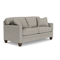 Contemporary Loveseat with Full Sleeper