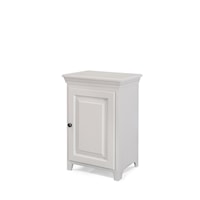 Solid Pine 1 Door Cabinet with 1 Adjustable Shelf