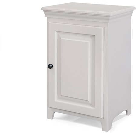 Solid Pine 1 Door Cabinet with 1 Adjustable Shelf