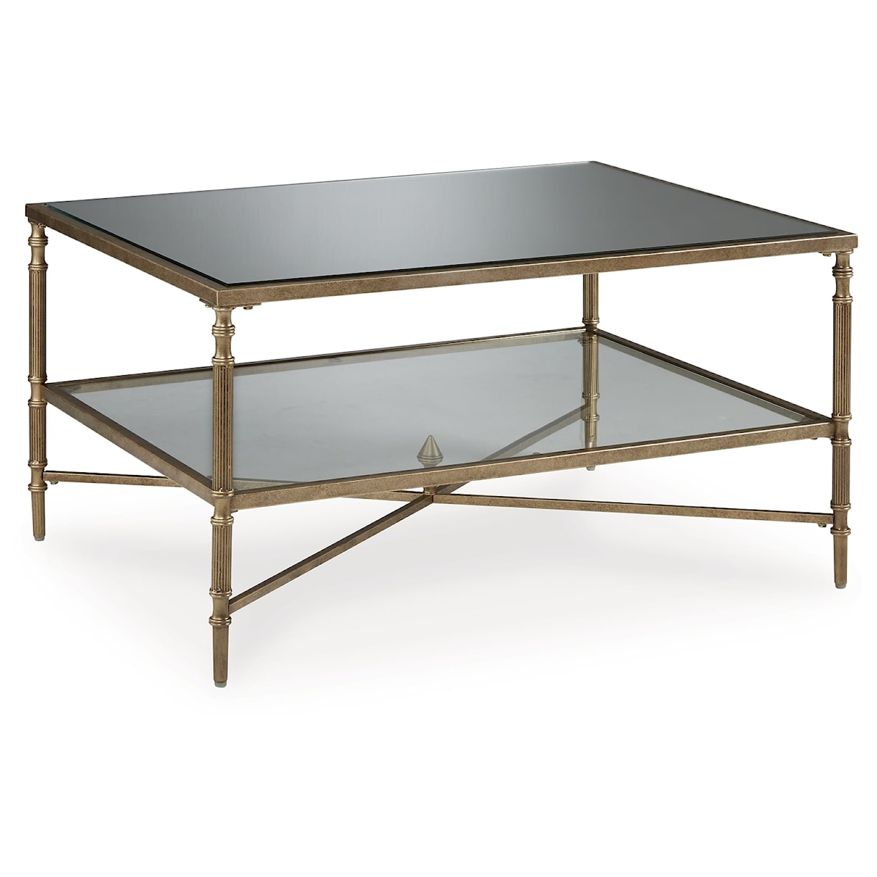 Ashley Furniture Signature Design Cloverty Rectangular Coffee Table