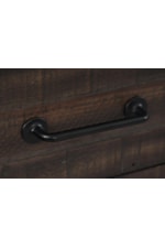 Jofran 1700B Madison County Farmhouse Barn Door Dresser - Sturdy Compliant