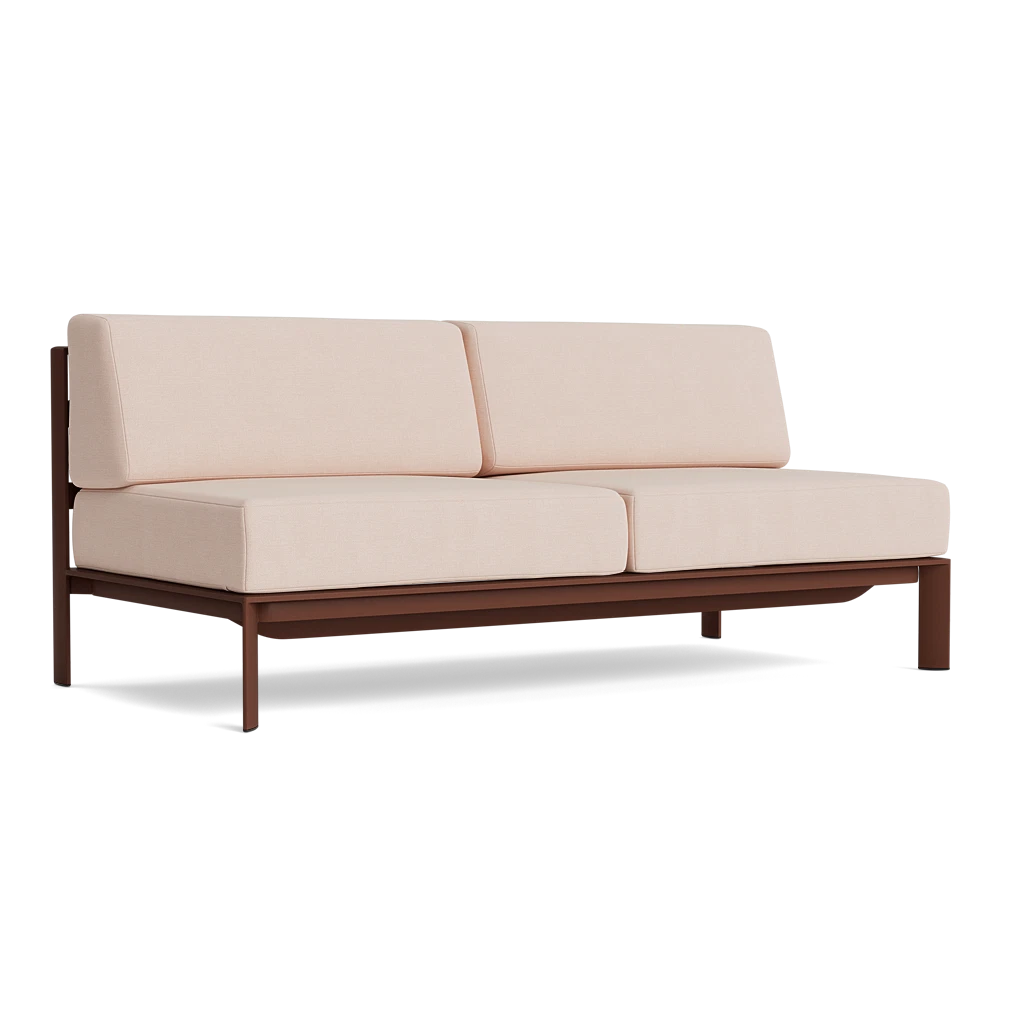 Armless Modular Loveseat