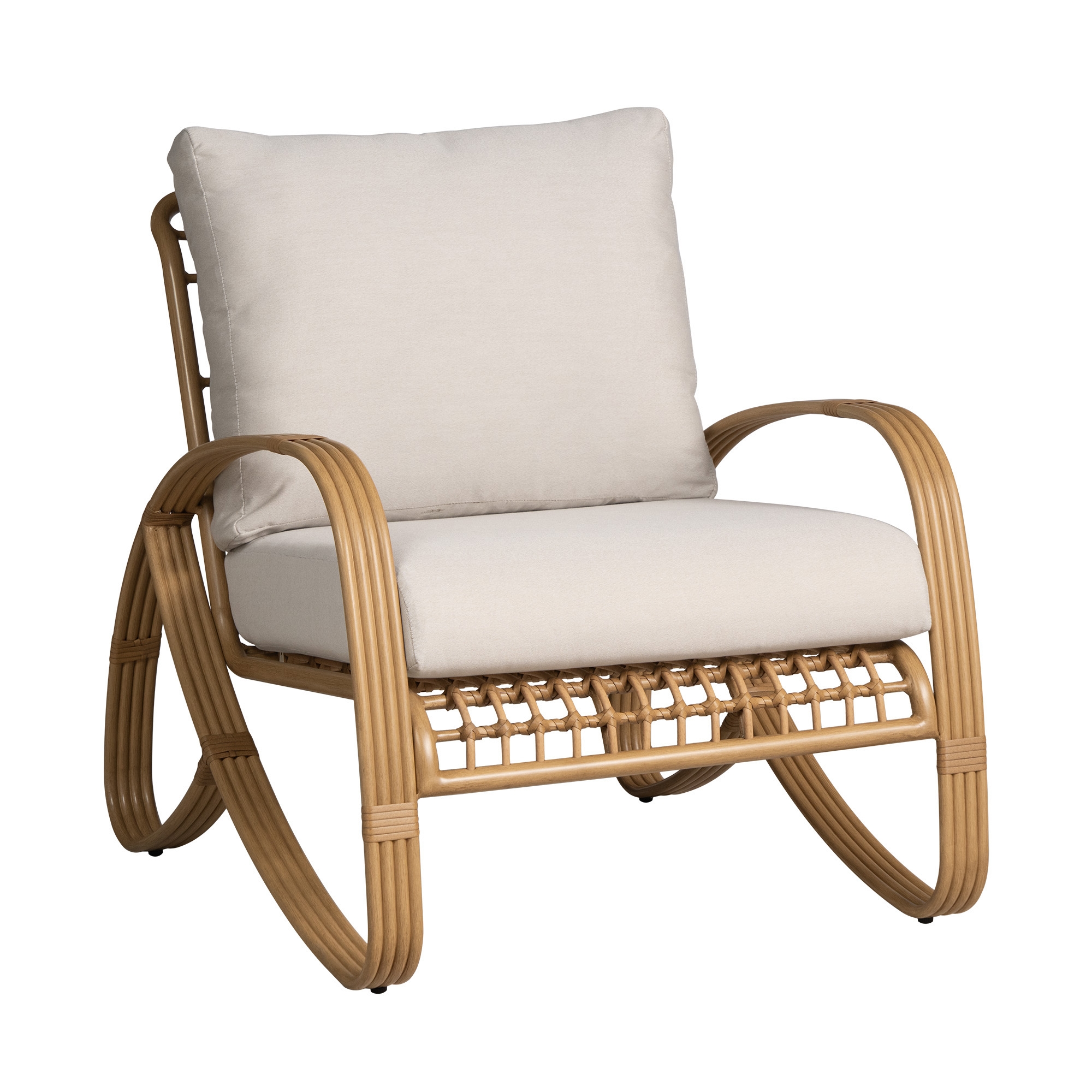 Open-Weave Lounge Chair