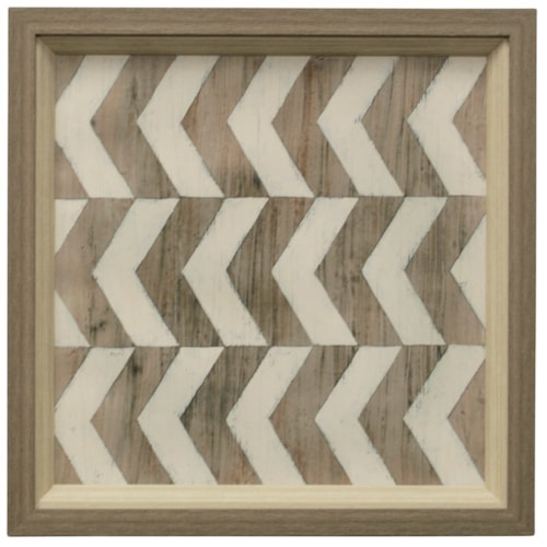 Driftwood Geometry III | Textured 2 Dimensional Print