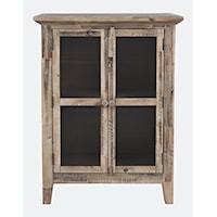 Rustic Shores 2-Door High Accent Cabinet