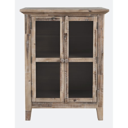 Rustic Shores 2-Door High Accent Cabinet