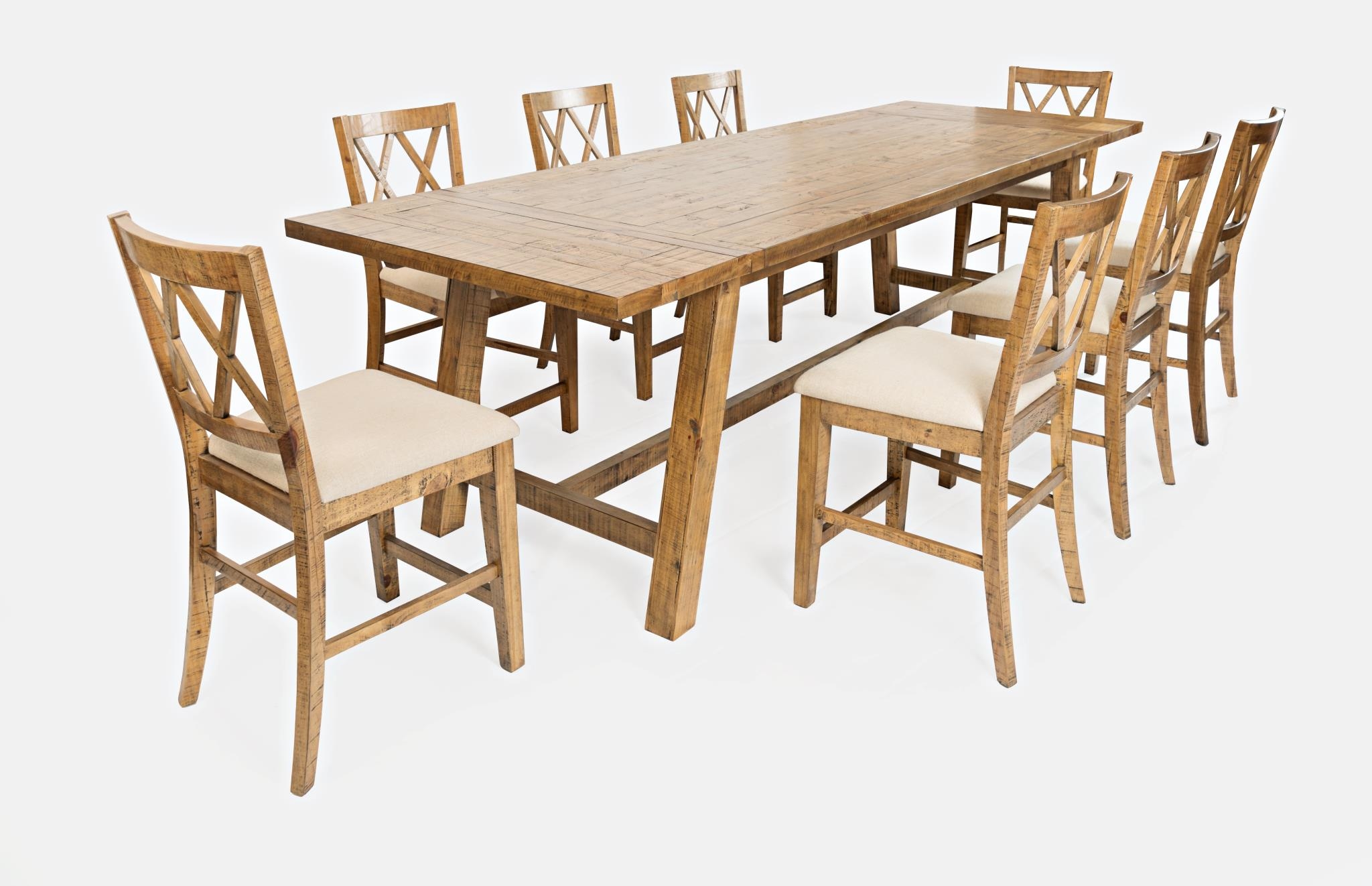 Jofran Telluride 9-Piece Counter Height Table and Chair Set