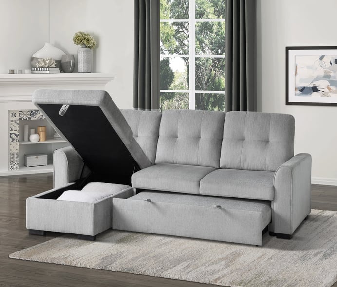 Homelegance Carolina 2-Piece Sectional Sofa