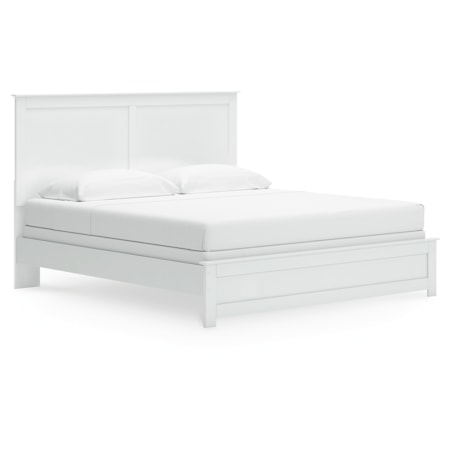 King Panel Bed