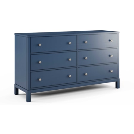 6-Drawer Double Dresser