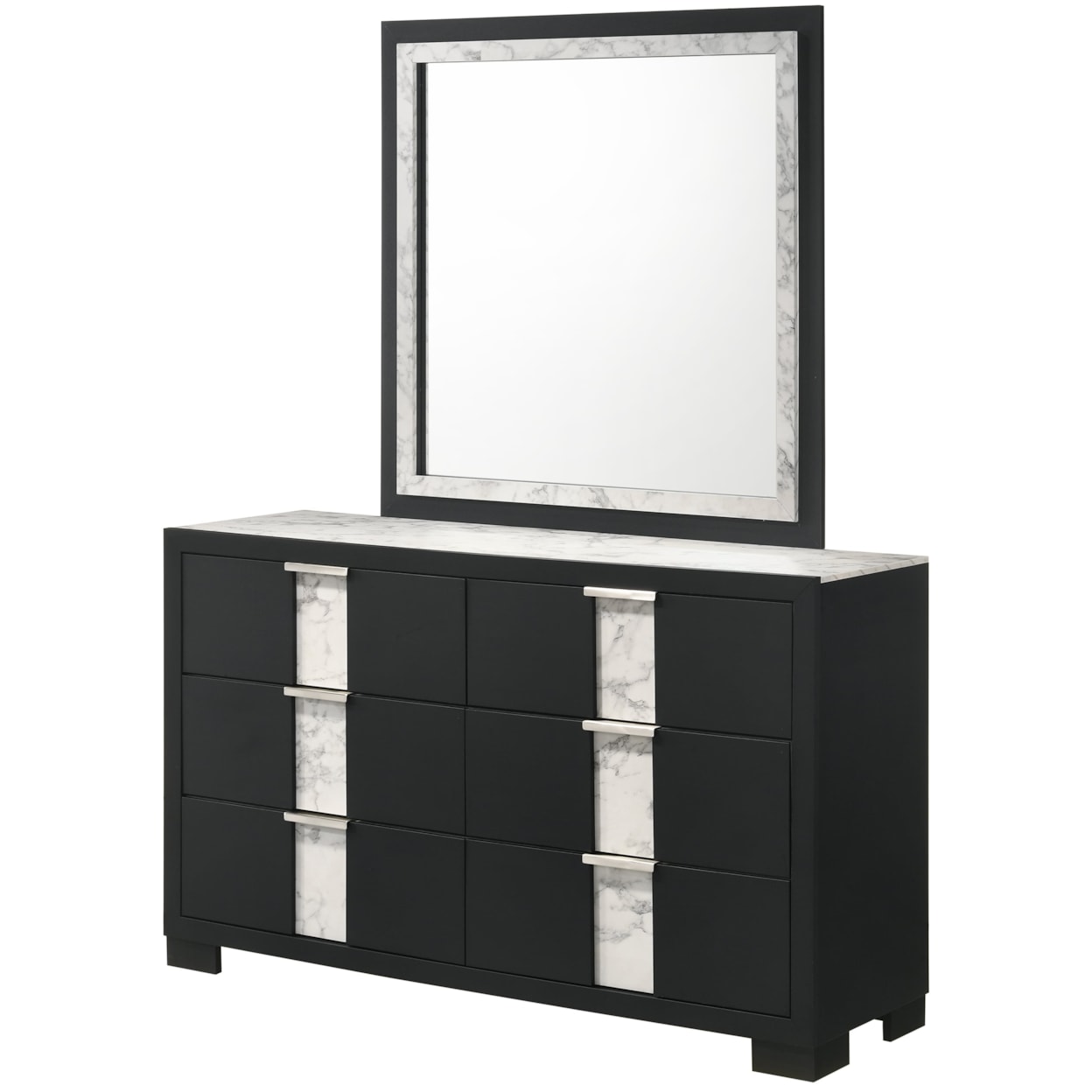 Crown Mark Rangley B6835 1x1 B6835 11x1 Rangley Contemporary 6 Drawer crown-mark-rangley-b6835-1x1-b6835-11x1-rangley-contemporary-6-drawer