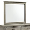 Elements International Sully Dresser and Mirror Set