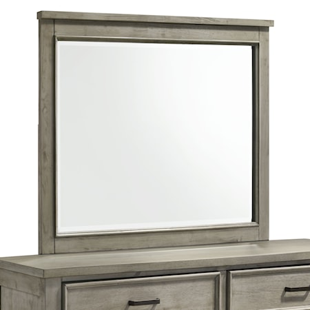 Dresser and Mirror Set