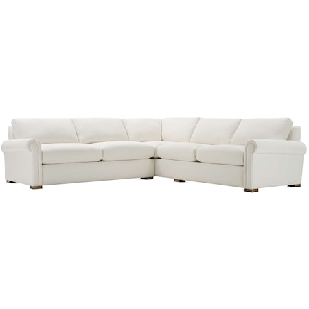 2-Piece Sectional with Left-Facing Corner Sofa
