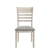 Crown Mark White Sands Side Chair