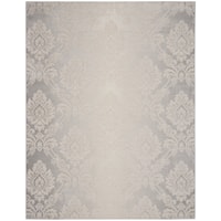 9' x 12' Ivory Grey Rectangle Rug