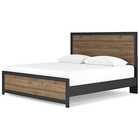 King Panel Bed