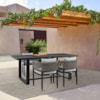 Armen Living Alegria Outdoor Dining Set