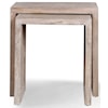 Parker House Crossings Eden Chairside Nesting Table