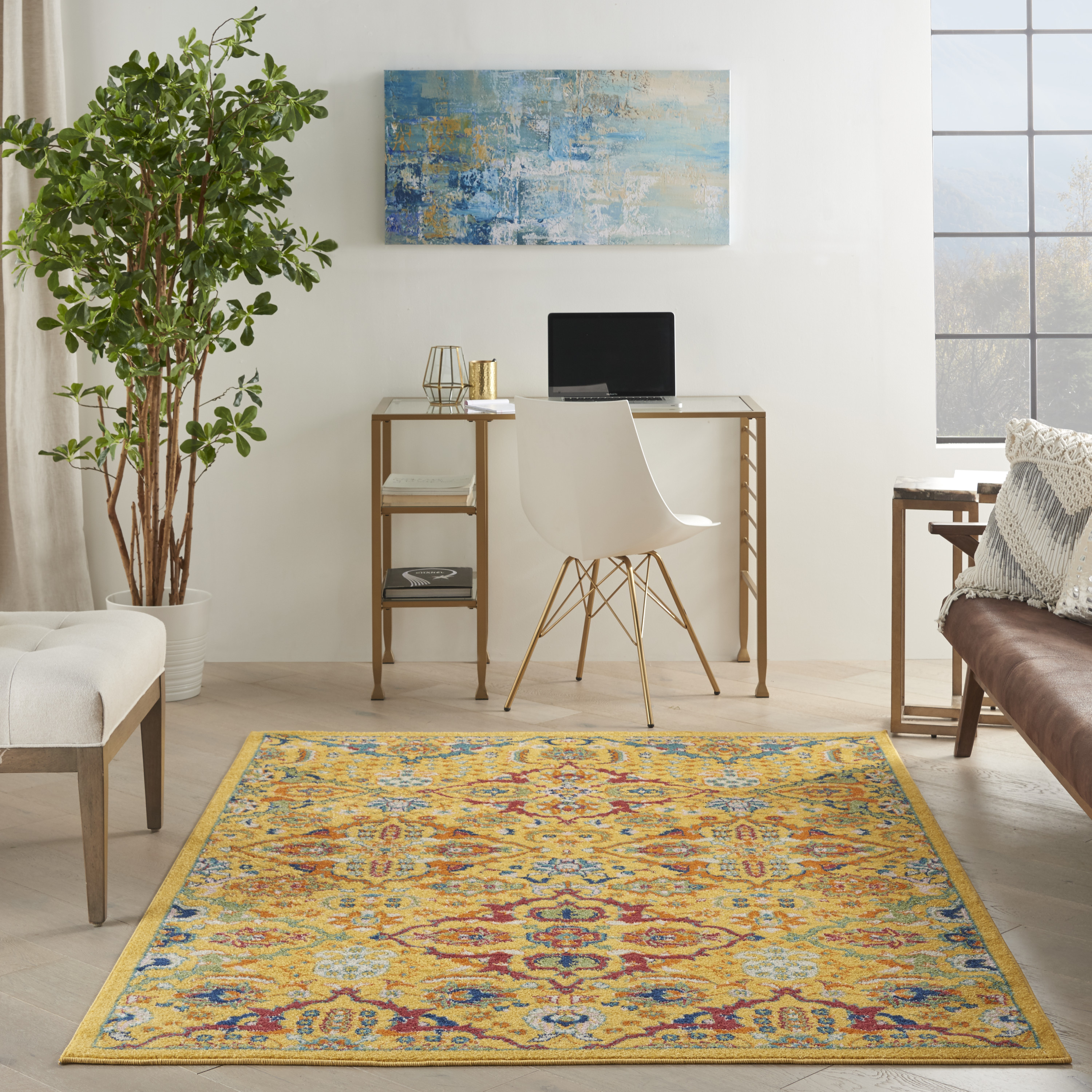 Nourison Allur 5'3" x 7'3"  Rug