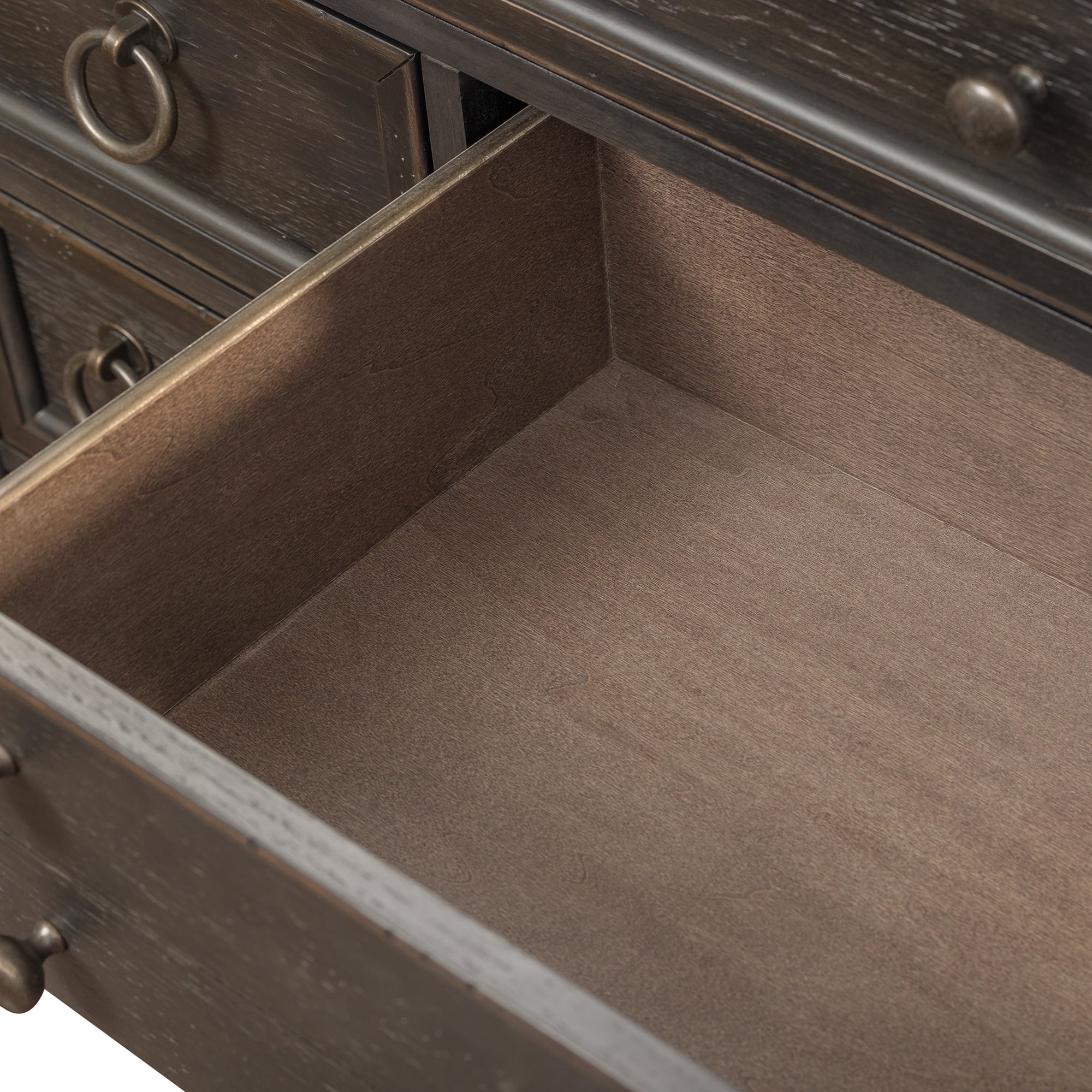 Liberty Furniture Americana Farmhouse 9-Drawer Dresser & Mirror Set