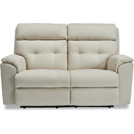 Reclining Loveseat with Tufted Back