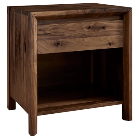 1-Drawer Open Nightstand