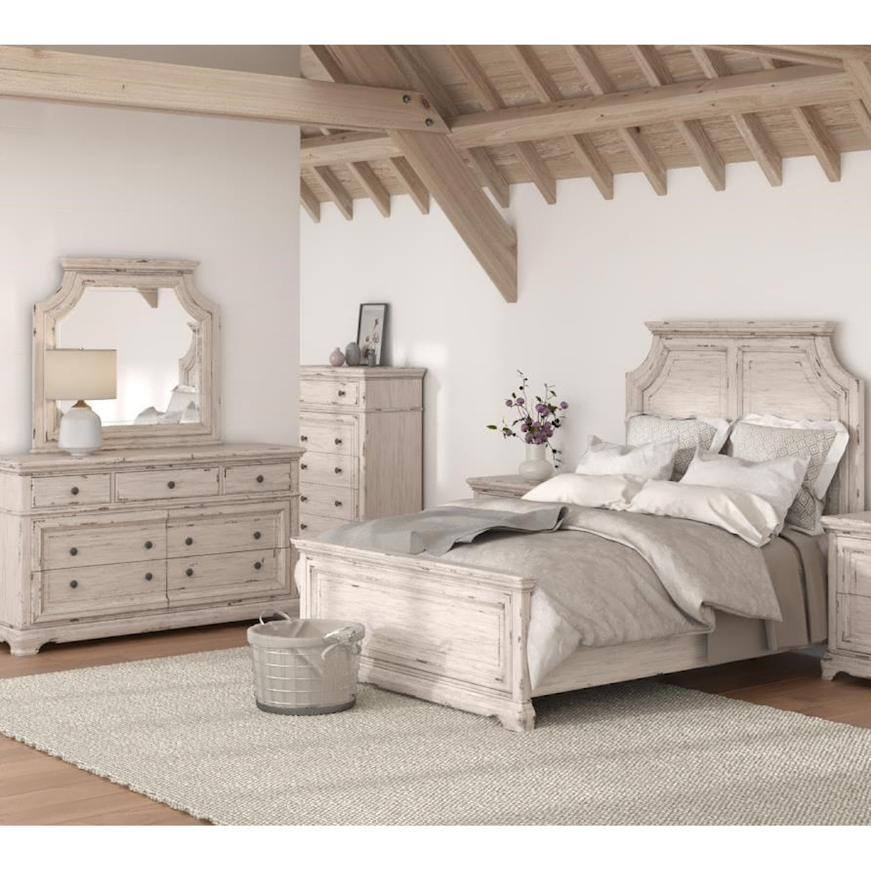 American Woodcrafters Providence Queen Bedroom Set