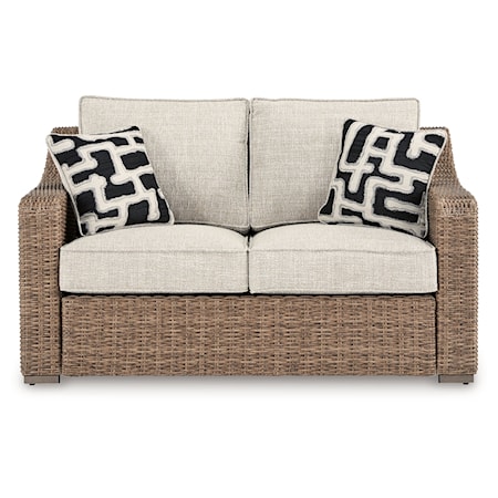 Outdoor Loveseat With Cushion